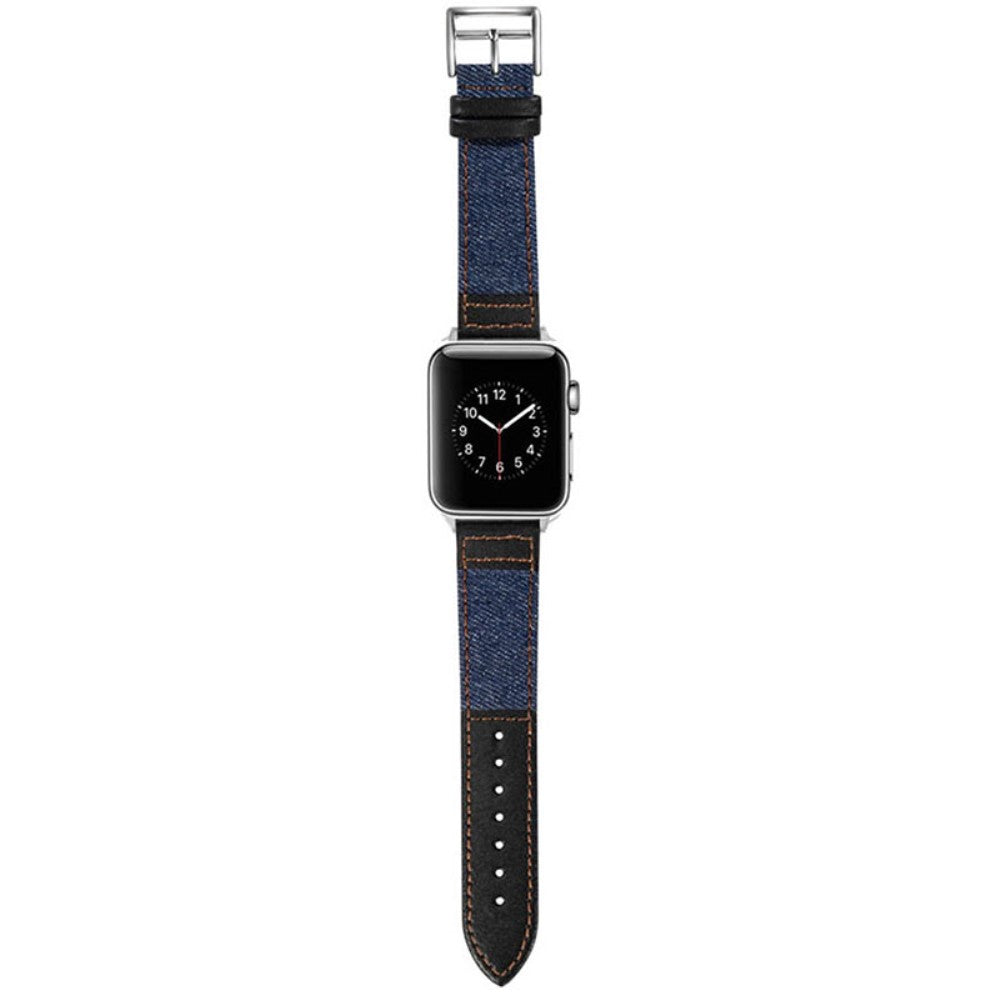 Helt Vildt Fantastisk Nylon Universal Rem passer til Apple Smartwatch - Blå#serie_5