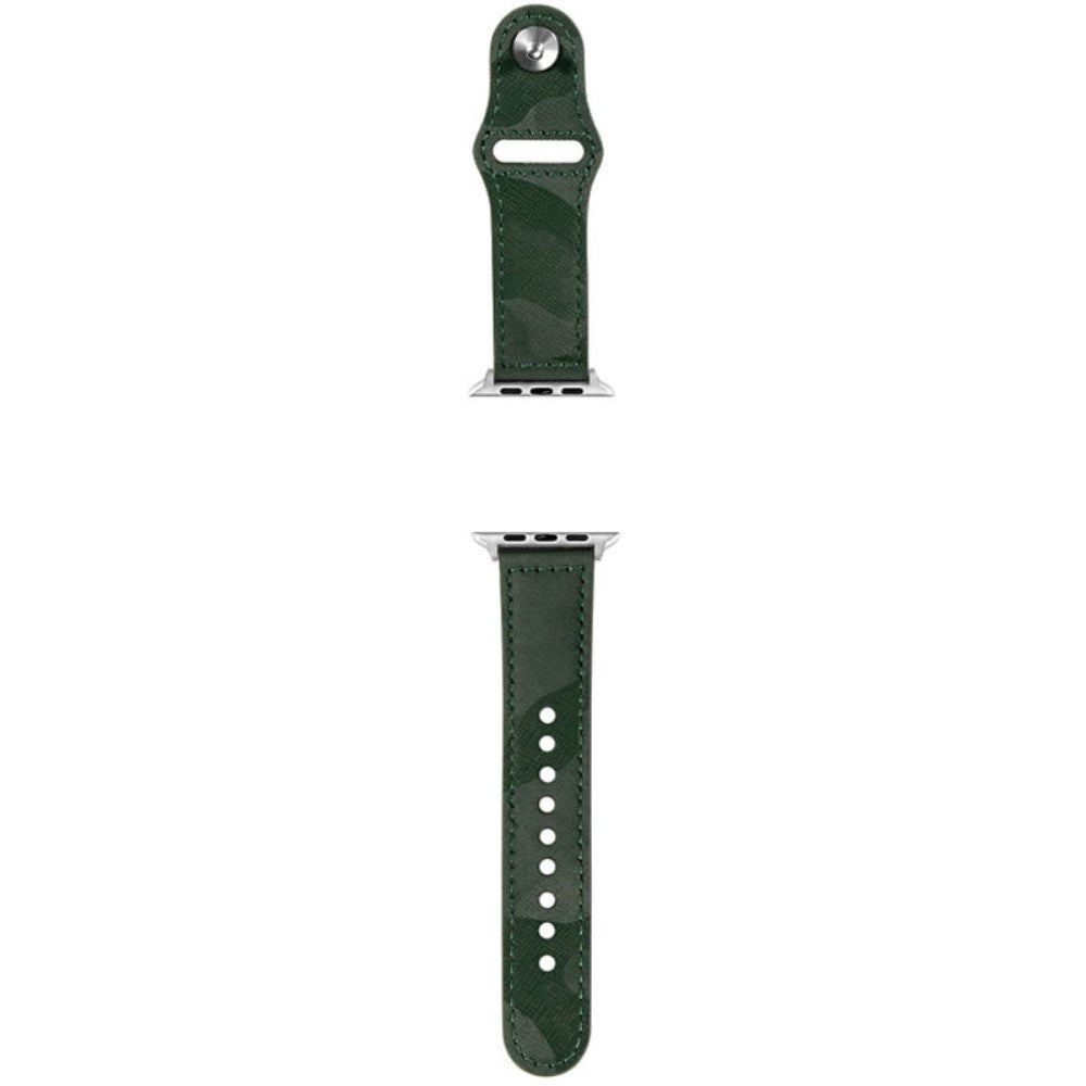 Helt Vildt Hårdfør Nylon Universal Rem passer til Apple Smartwatch - Grøn#serie_1