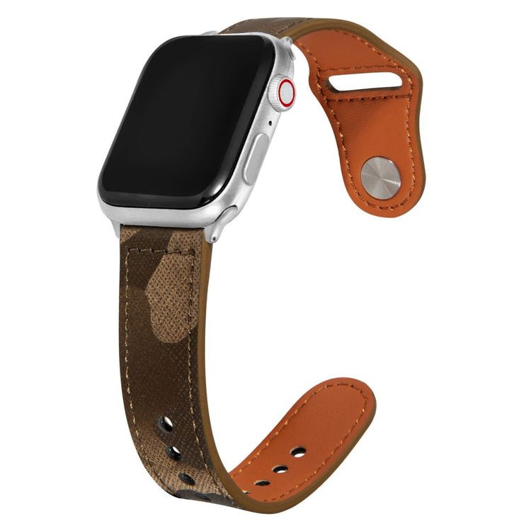 Helt Vildt Hårdfør Nylon Universal Rem passer til Apple Smartwatch - Gul#serie_2