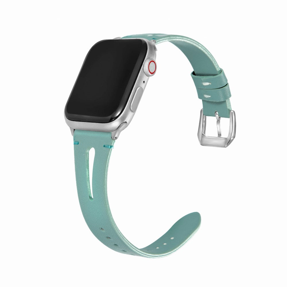 Alle Tiders Kunstlæder Universal Rem passer til Apple Smartwatch - Grøn#serie_2