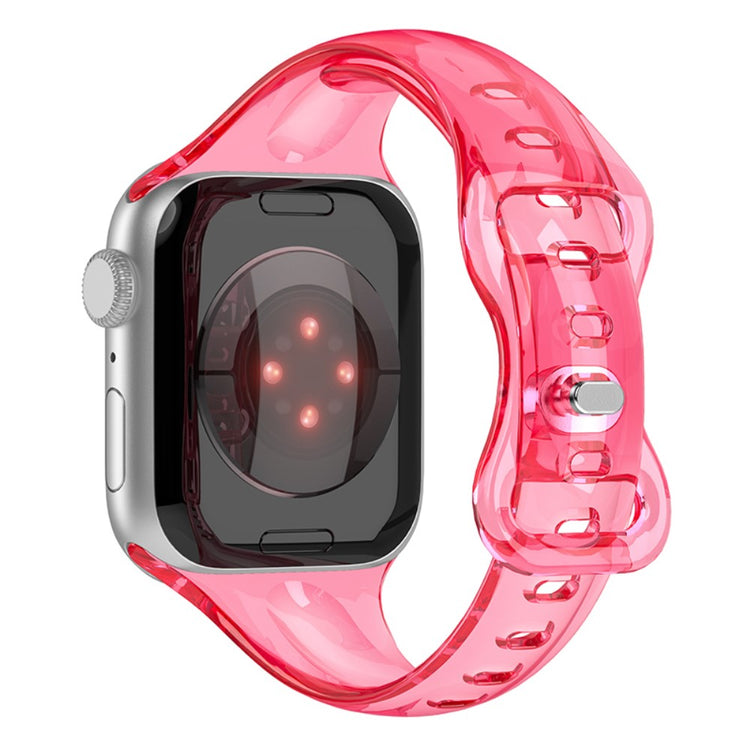 Flot Silikone Universal Rem passer til Apple Smartwatch - Pink#serie_5