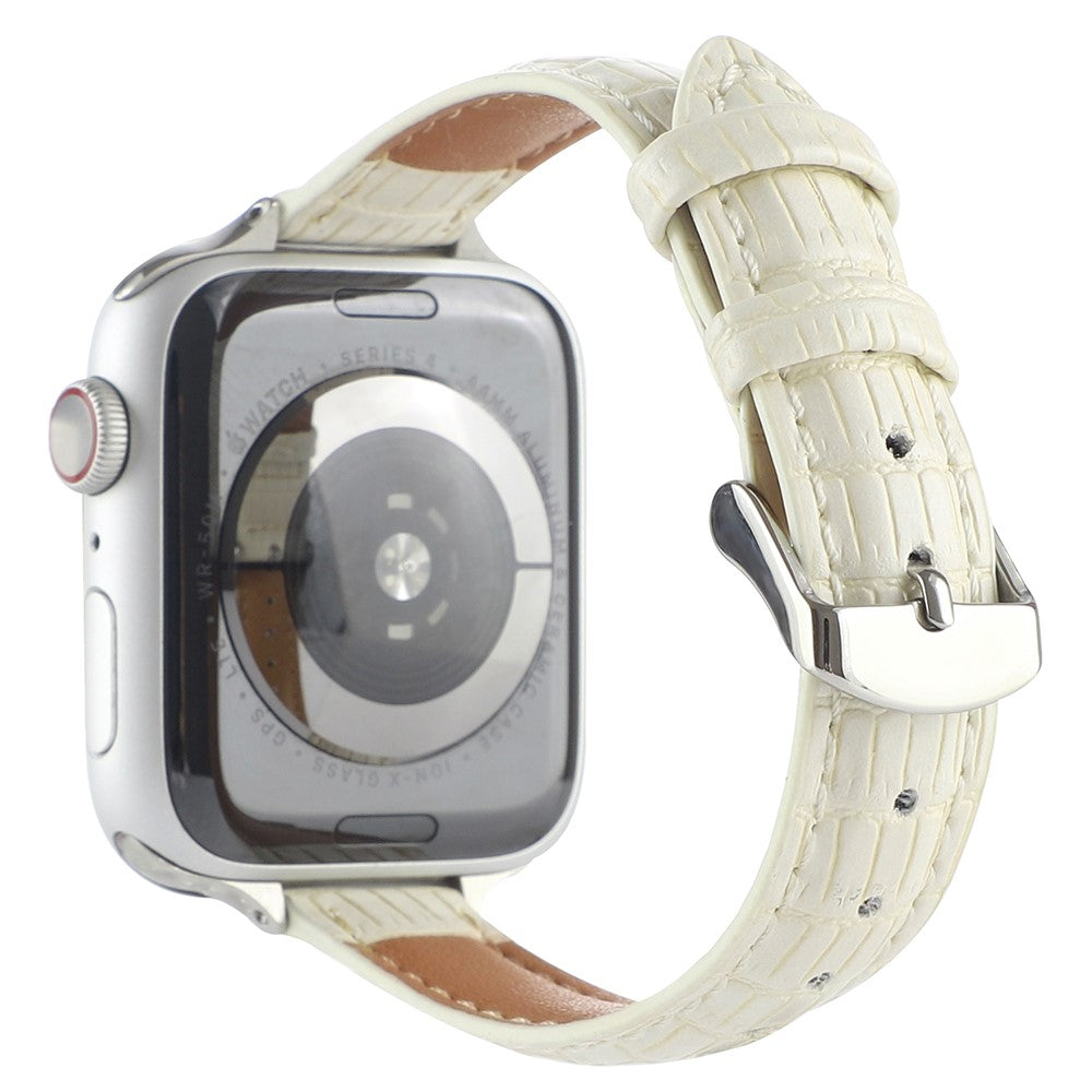 Mega Skøn Kunstlæder Universal Rem passer til Apple Smartwatch - Brun#serie_3
