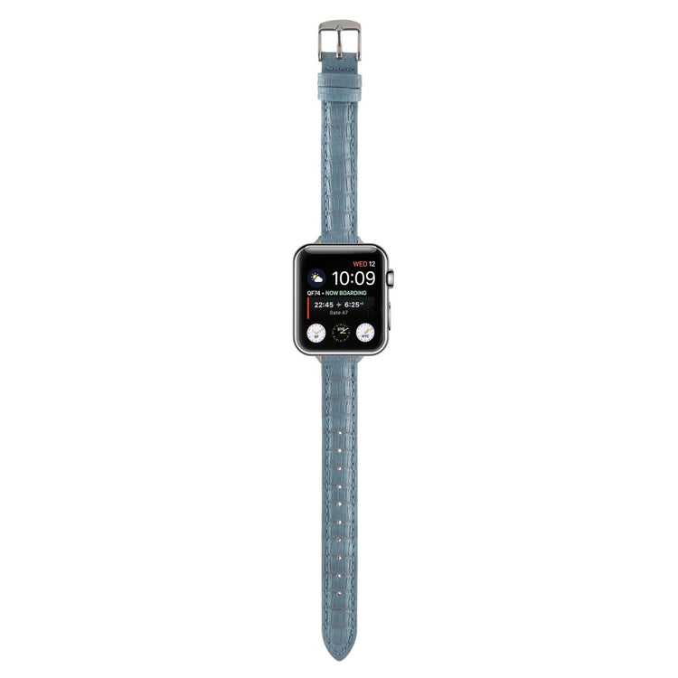 Mega Skøn Kunstlæder Universal Rem passer til Apple Smartwatch - Blå#serie_5