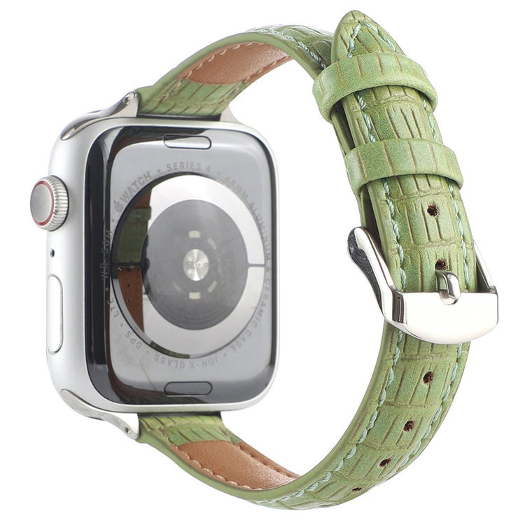 Mega Skøn Kunstlæder Universal Rem passer til Apple Smartwatch - Grøn#serie_7