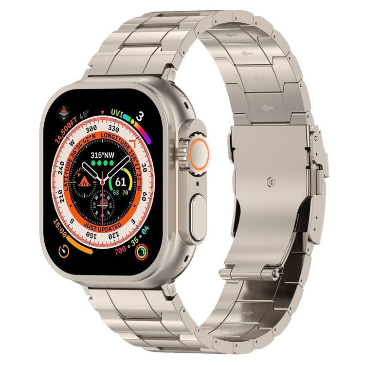 Pænt Metal Universal Rem passer til Apple Smartwatch - Sølv#serie_3