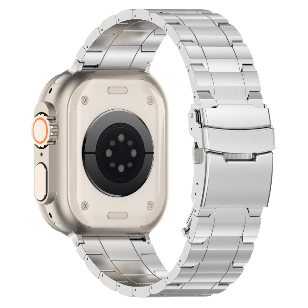 Pænt Metal Universal Rem passer til Apple Smartwatch - Sølv#serie_4