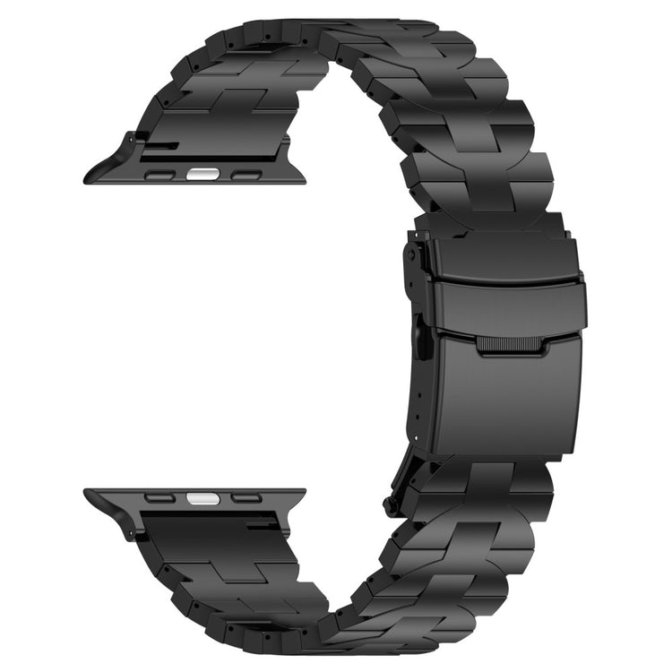 Super Smuk Metal Universal Rem passer til Apple Smartwatch - Sort#serie_2