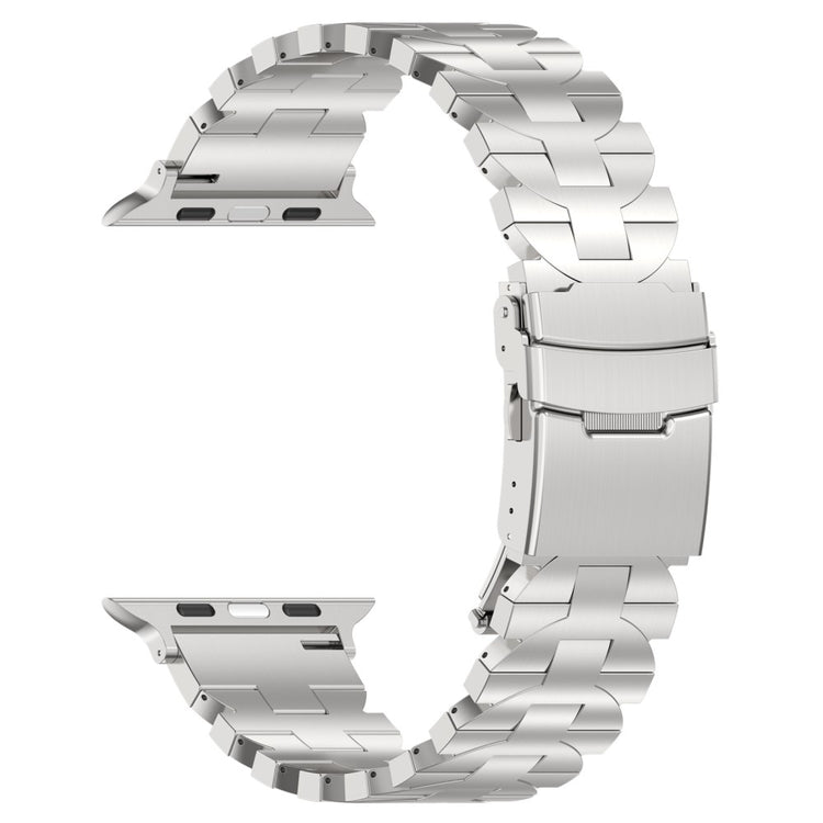 Super Smuk Metal Universal Rem passer til Apple Smartwatch - Sølv#serie_4