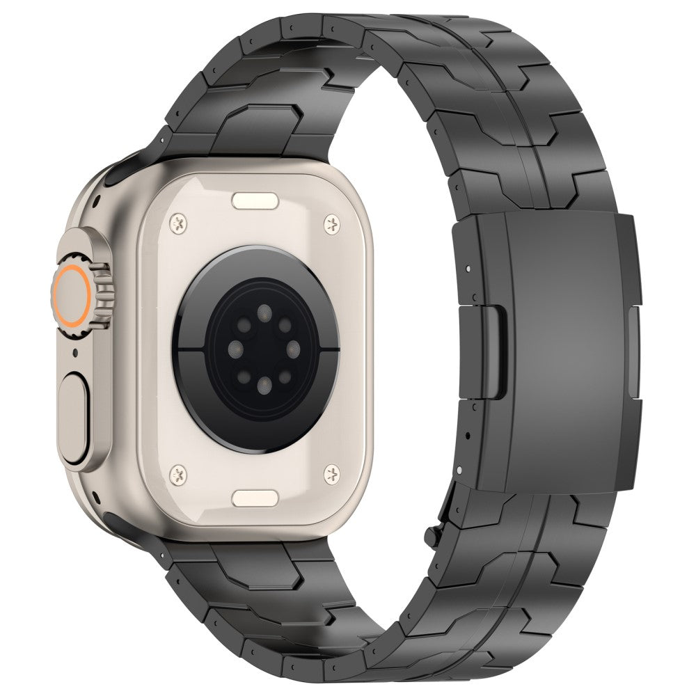 Super Fantastisk Metal Universal Rem passer til Apple Smartwatch - Sort#serie_2