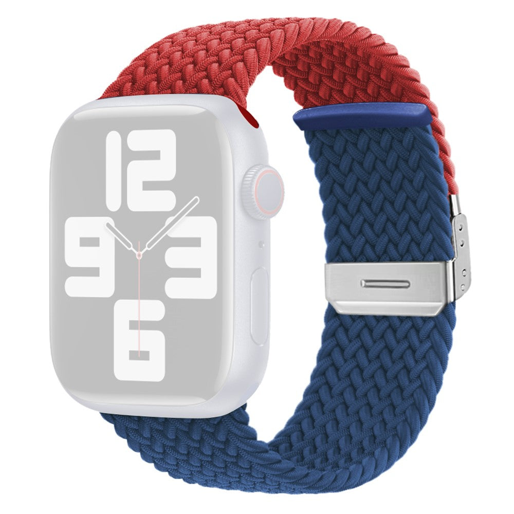 Udsøgt Nylon Universal Rem passer til Apple Smartwatch - Rød#serie_1