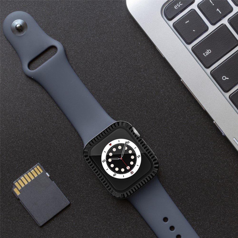 Skøn Glas Rem passer til Apple Watch Series 1-3 38mm - Sort#serie_1