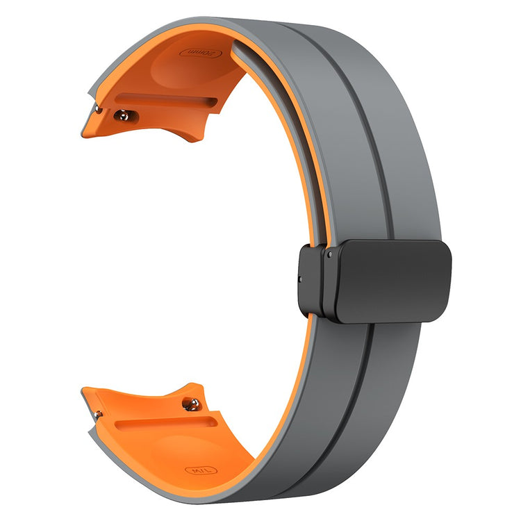 Rigtigt Skøn Silikone Universal Rem passer til Samsung Smartwatch - Orange#serie_6