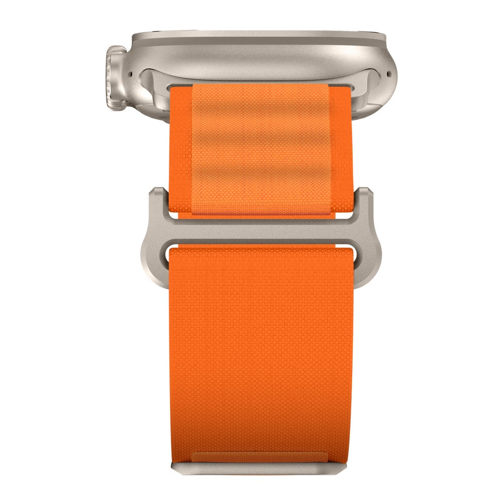 Nydelig Nylon Universal Rem passer til Apple Smartwatch - Orange#serie_2