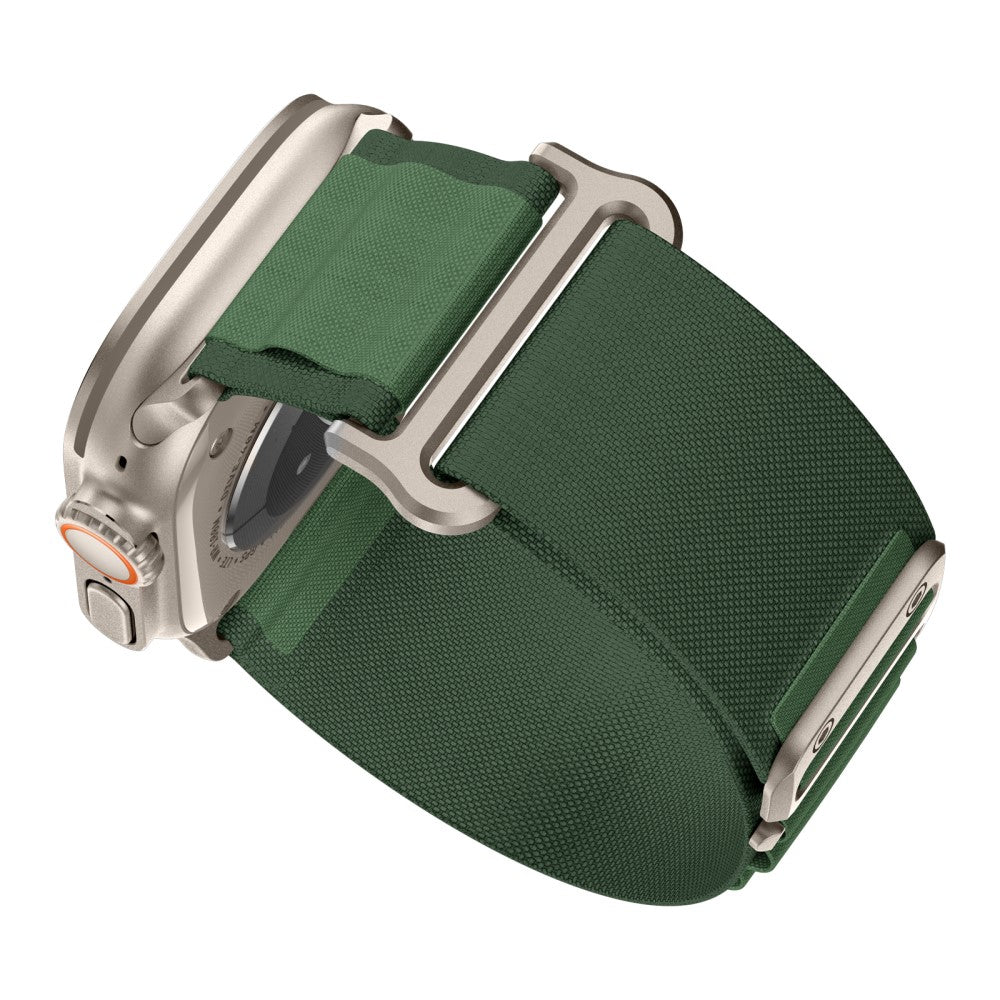 Nydelig Nylon Universal Rem passer til Apple Smartwatch - Grøn#serie_3