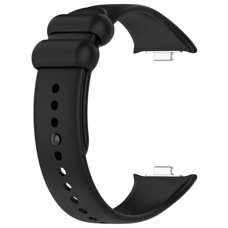 Vildt Holdbart Silikone Rem passer til Xiaomi Smart Band 8 Pro - Sort#serie_6