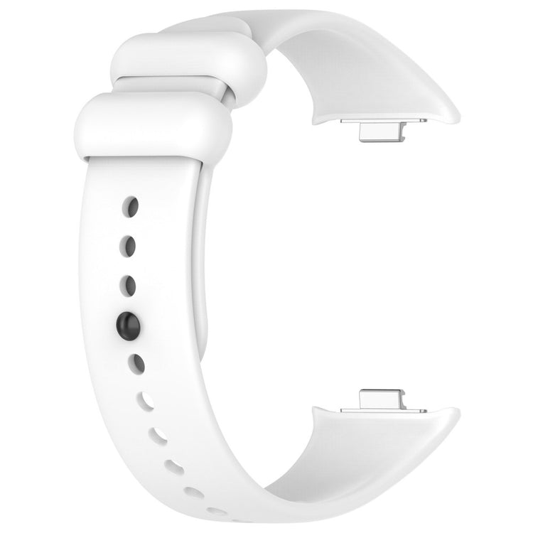 Vildt Holdbart Silikone Rem passer til Xiaomi Smart Band 8 Pro - Hvid#serie_11