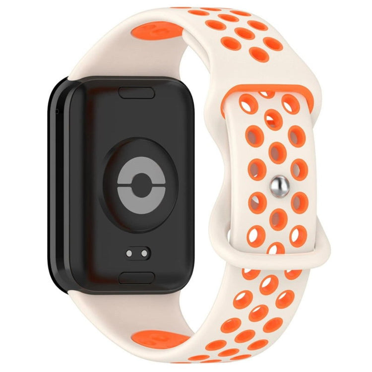 Silikone Universal Rem passer til Xiaomi Smart Band 8 Pro / Xiaomi Redmi Watch 4 - Orange#serie_2