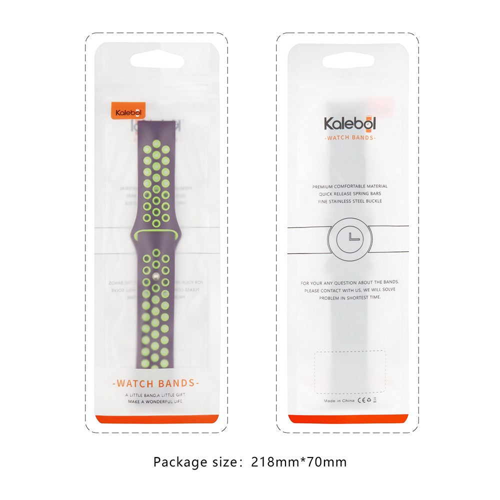 Silikone Universal Rem passer til Xiaomi Smart Band 8 Pro / Xiaomi Redmi Watch 4 - Blå#serie_6