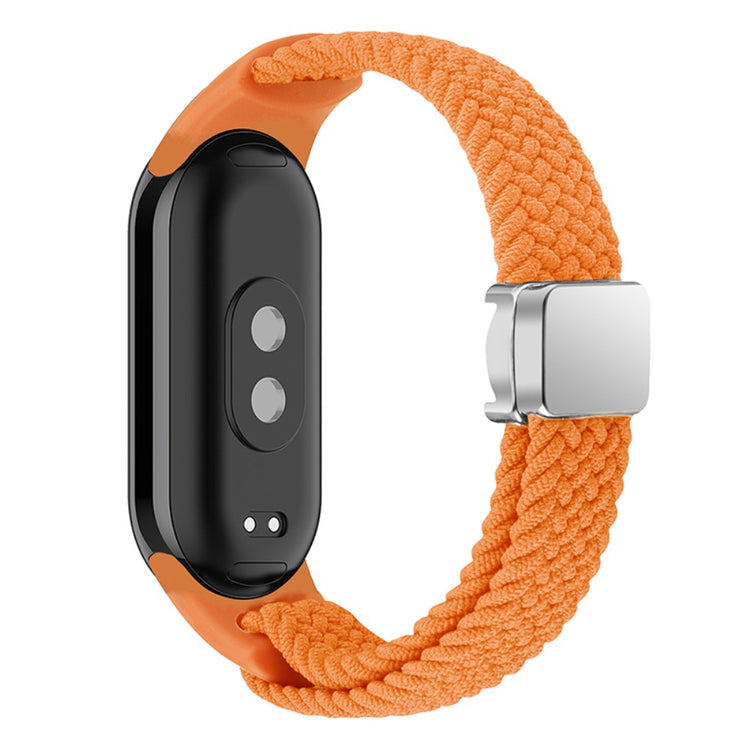 Vildt Godt Nylon Rem passer til Xiaomi Smart Band 8 - Orange#serie_4