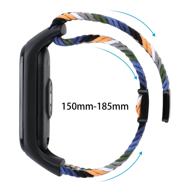 Super Sejt Nylon Universal Rem passer til Xiaomi Smartwatch - Hvid#serie_1