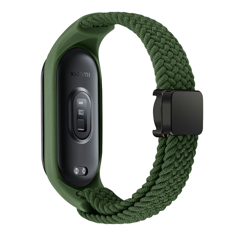 Super Sejt Nylon Universal Rem passer til Xiaomi Smartwatch - Grøn#serie_6