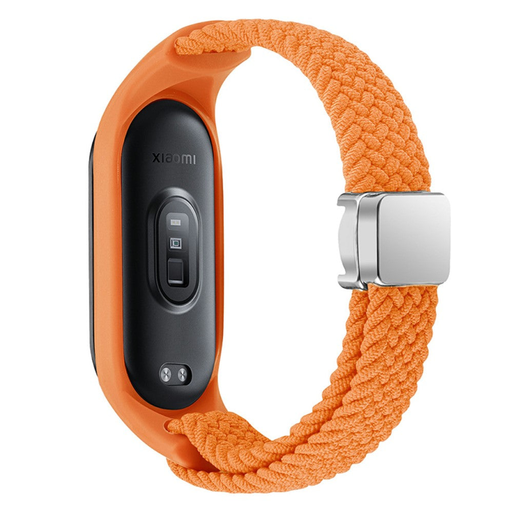 Super Sejt Nylon Universal Rem passer til Xiaomi Smartwatch - Orange#serie_9