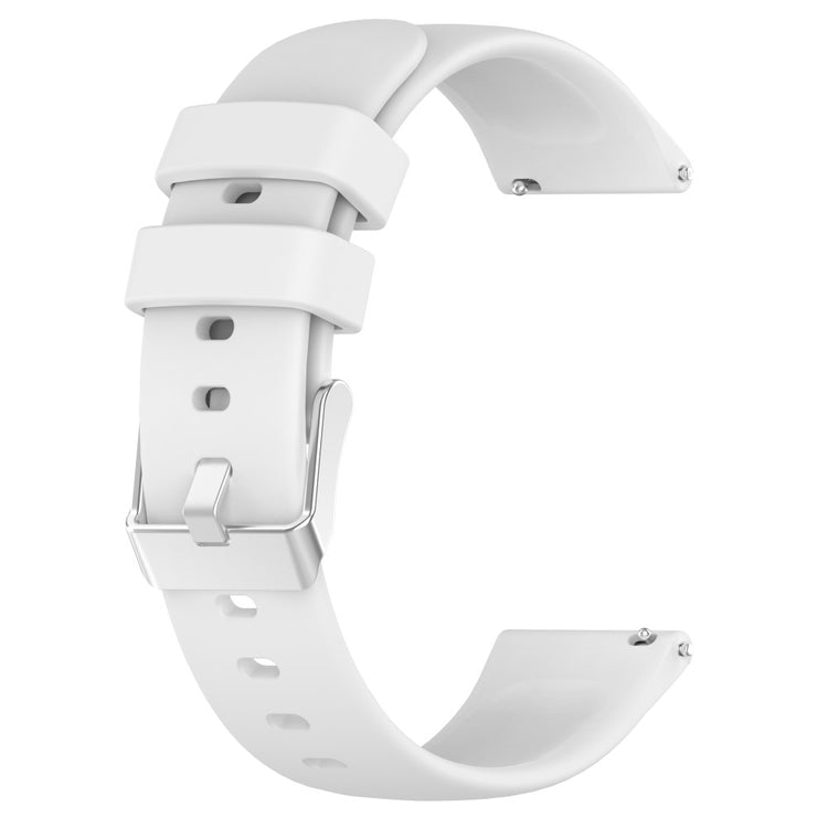 Mega Slidstærk Silikone Universal Rem passer til Smartwatch - Hvid#serie_2