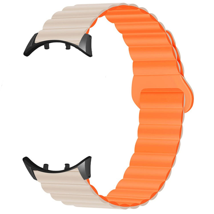 Helt Vildt Fint Silikone Rem passer til Vivo Watch 3 - Orange#serie_7