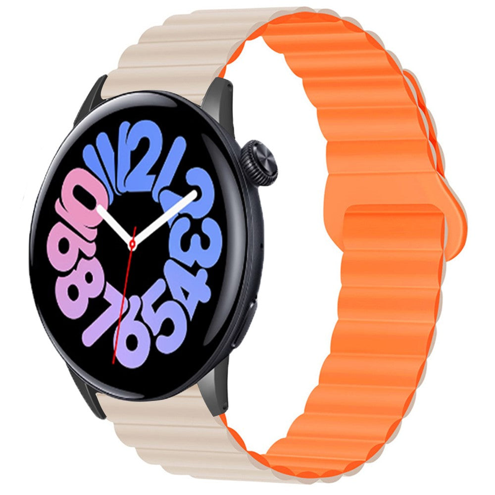 Helt Vildt Fint Silikone Rem passer til Vivo Watch 3 - Orange#serie_7