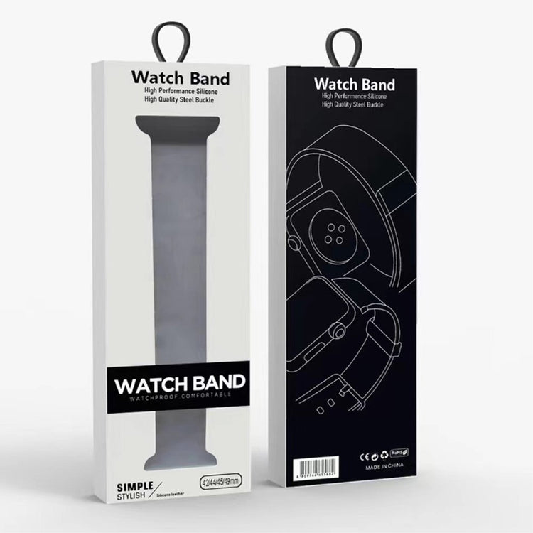 Super Cool Silikone Universal Rem passer til Smartwatch - Hvid#serie_16