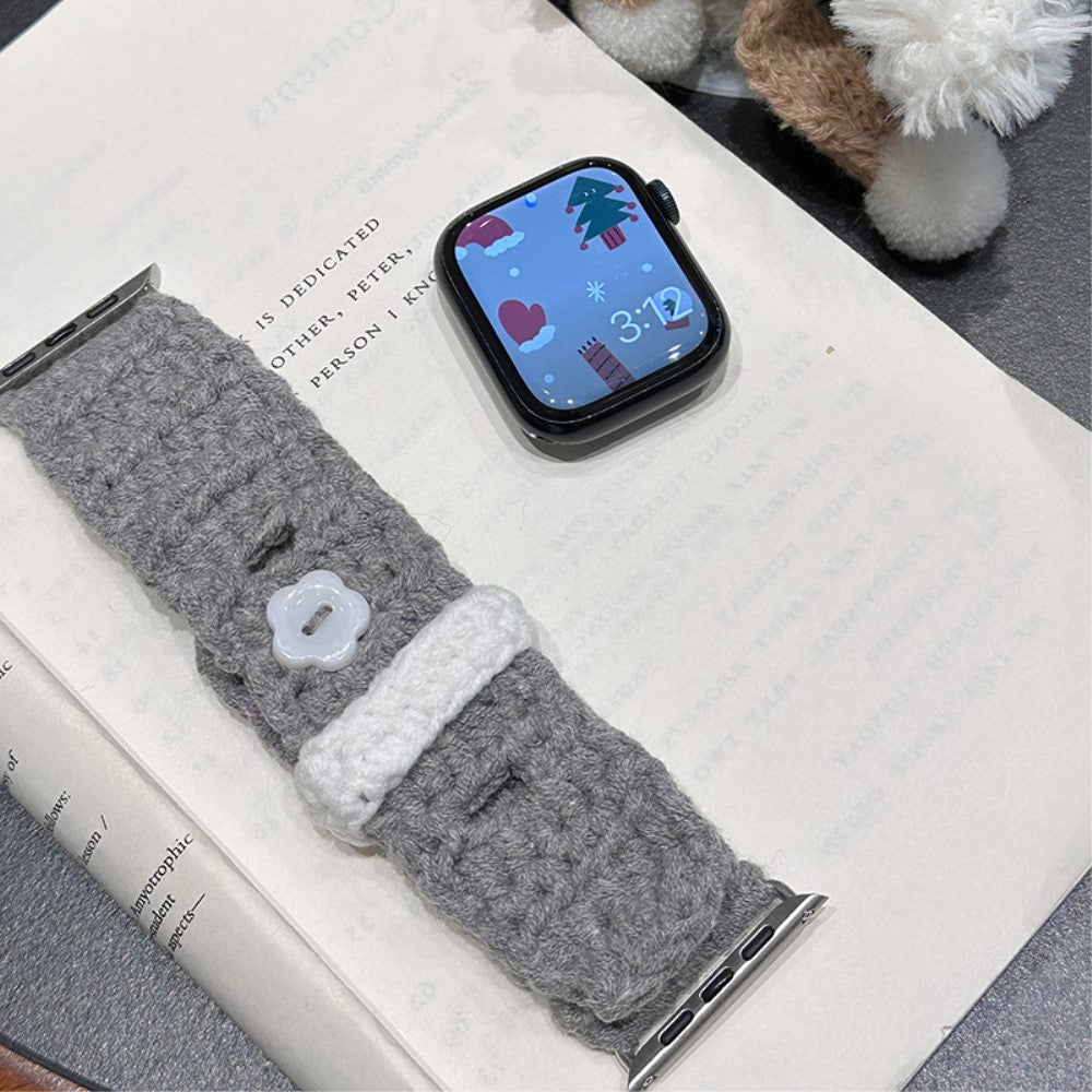 Meget Fantastisk Nylon Universal Rem passer til Apple Smartwatch - Sølv#serie_2