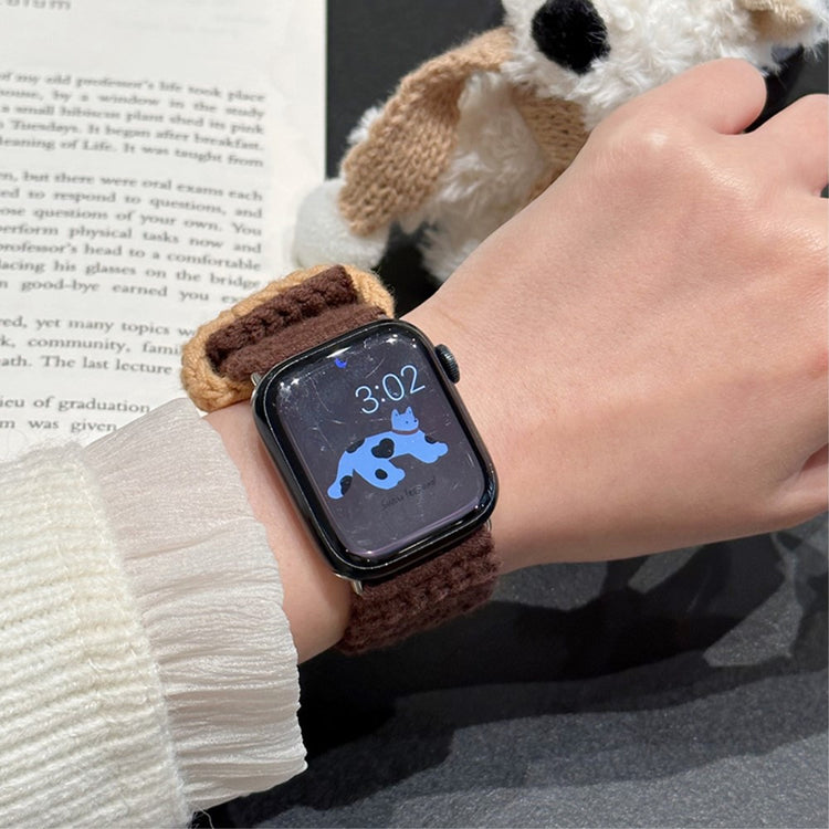 Meget Fantastisk Nylon Universal Rem passer til Apple Smartwatch - Brun#serie_7