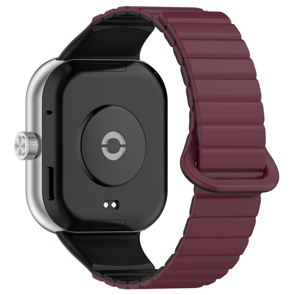 Silikone Universal Rem passer til Xiaomi Smart Band 8 Pro / Xiaomi Redmi Watch 4 - Rød#serie_3