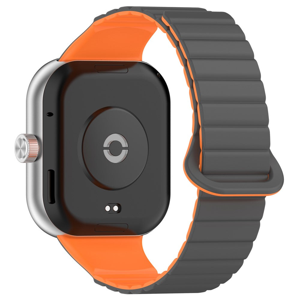 Silikone Universal Rem passer til Xiaomi Smart Band 8 Pro / Xiaomi Redmi Watch 4 - Orange#serie_4