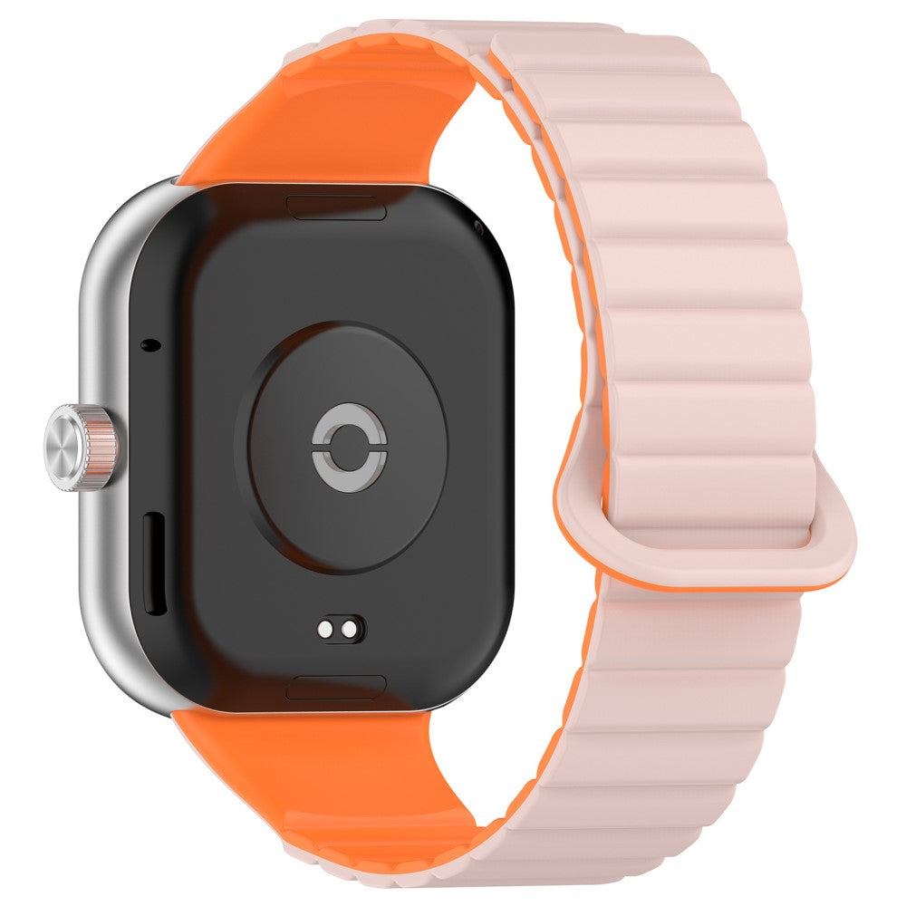 Silikone Universal Rem passer til Xiaomi Smart Band 8 Pro / Xiaomi Redmi Watch 4 - Pink#serie_6