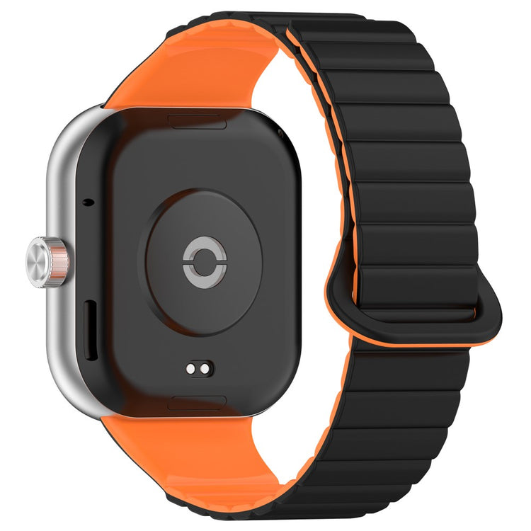 Silikone Universal Rem passer til Xiaomi Smart Band 8 Pro / Xiaomi Redmi Watch 4 - Orange#serie_10