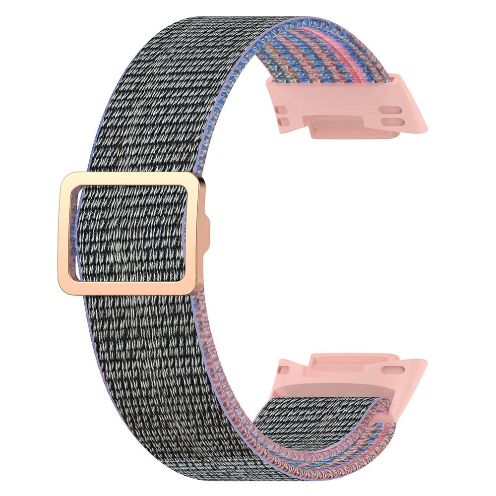 Fed Nylon Universal Rem passer til Fitbit Charge 5 / Fitbit Charge 6 - Pink#serie_2