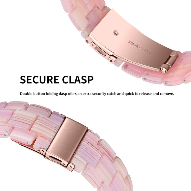 Vildt Godt Plastik Rem passer til Donerton Smart Watch - Pink#serie_12