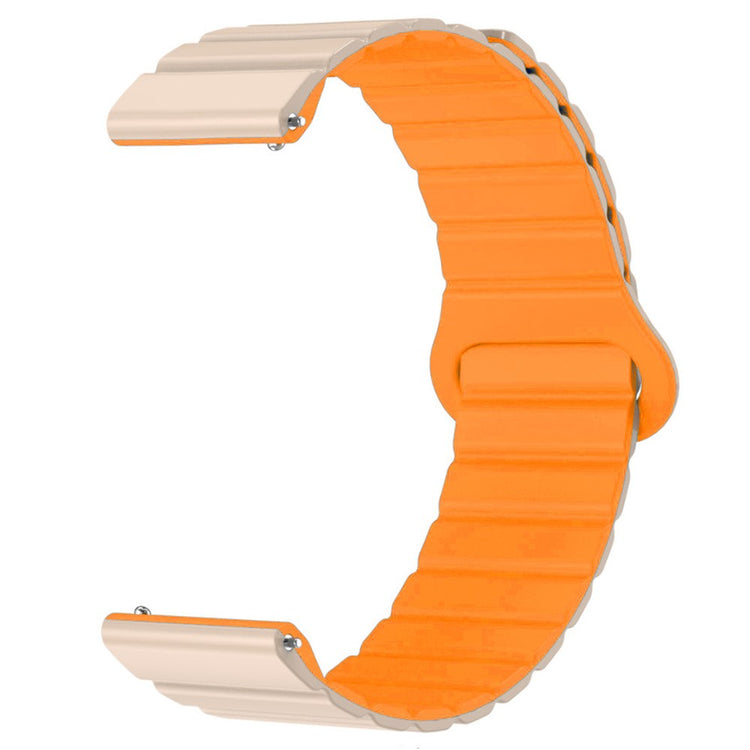 Rigtigt Cool Silikone Rem passer til 22mm - Orange#serie_7