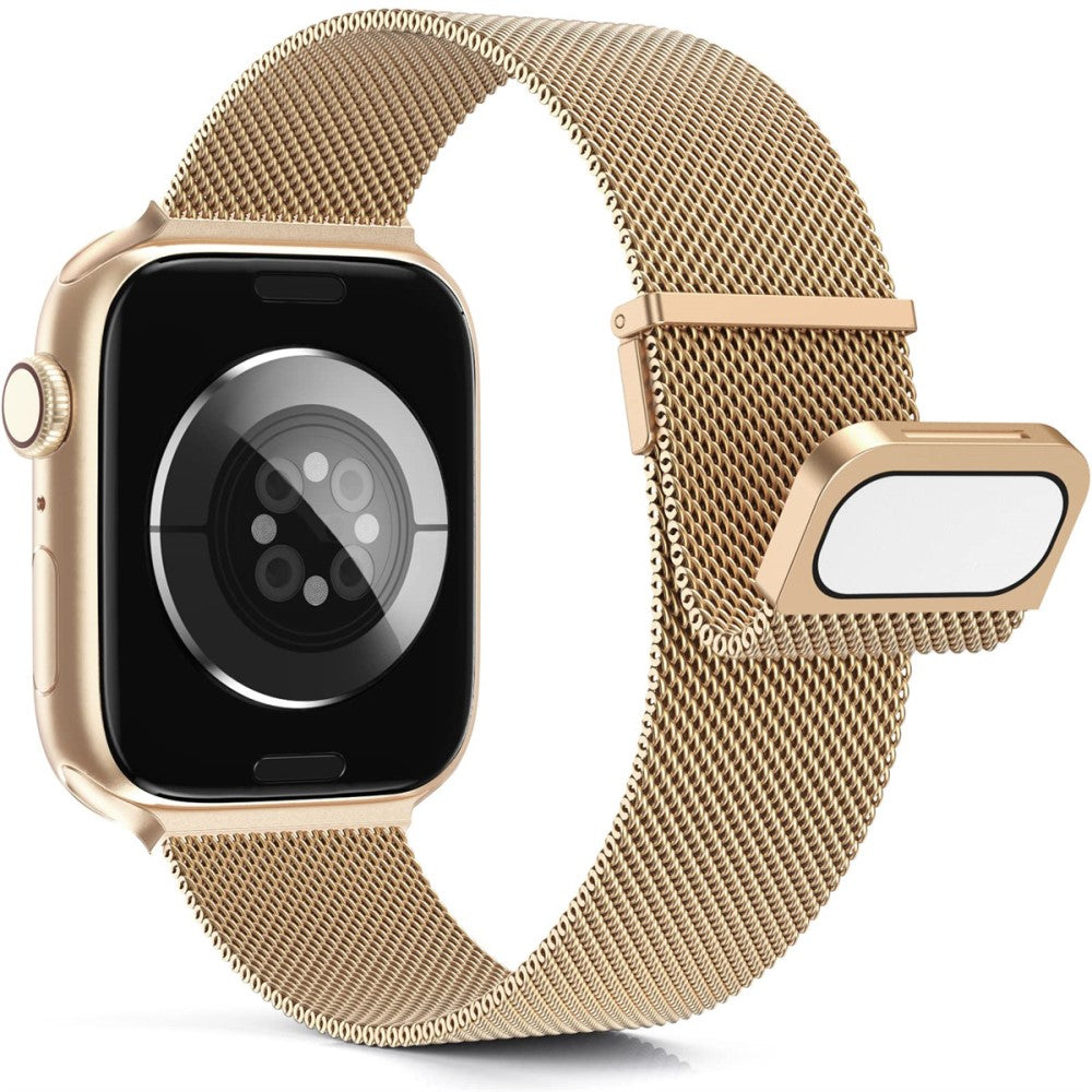 Meget Slidstærk Metal Universal Rem passer til Apple Smartwatch - Pink#serie_5