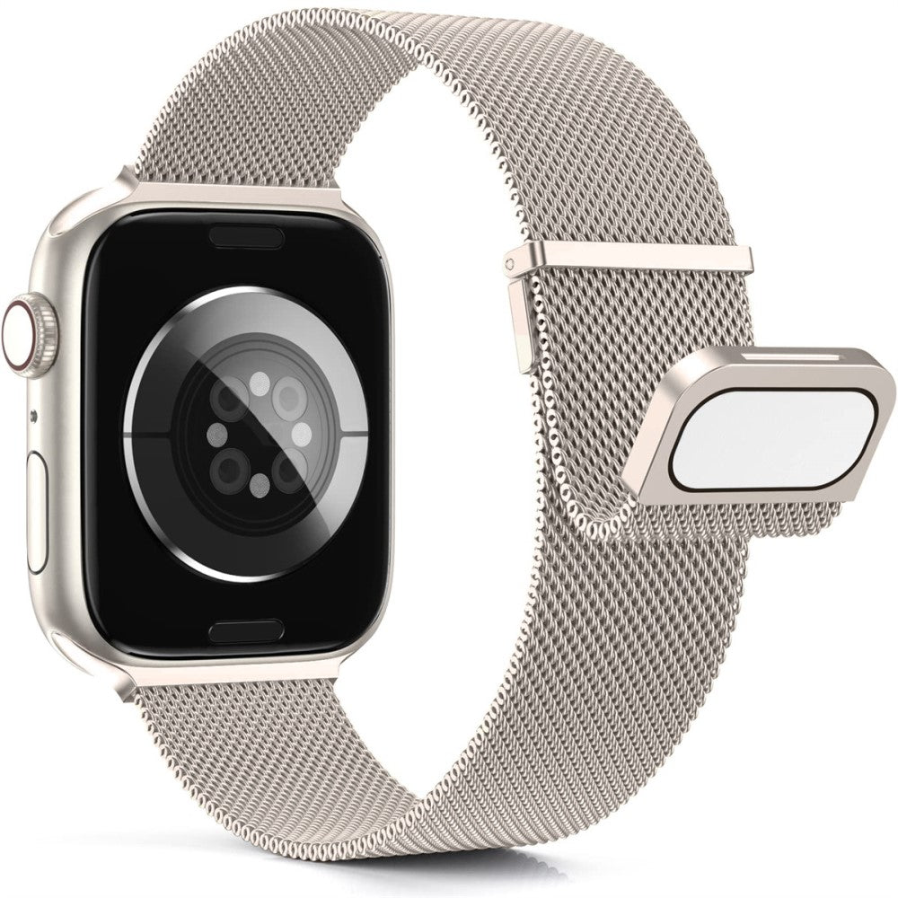 Meget Slidstærk Metal Universal Rem passer til Apple Smartwatch - Hvid#serie_7