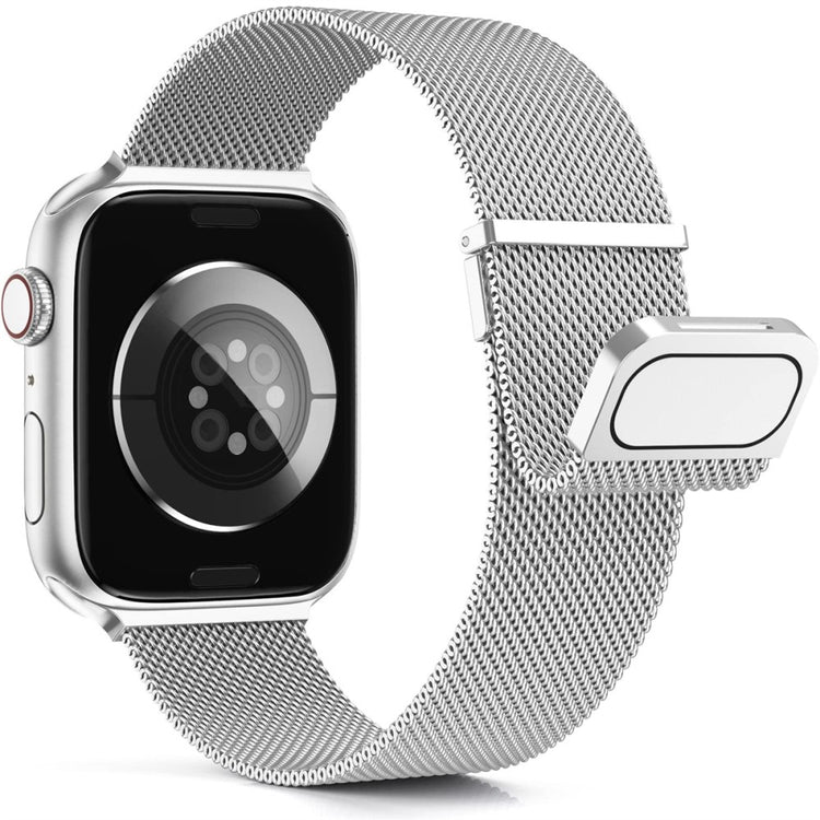 Meget Slidstærk Metal Universal Rem passer til Apple Smartwatch - Sølv#serie_8