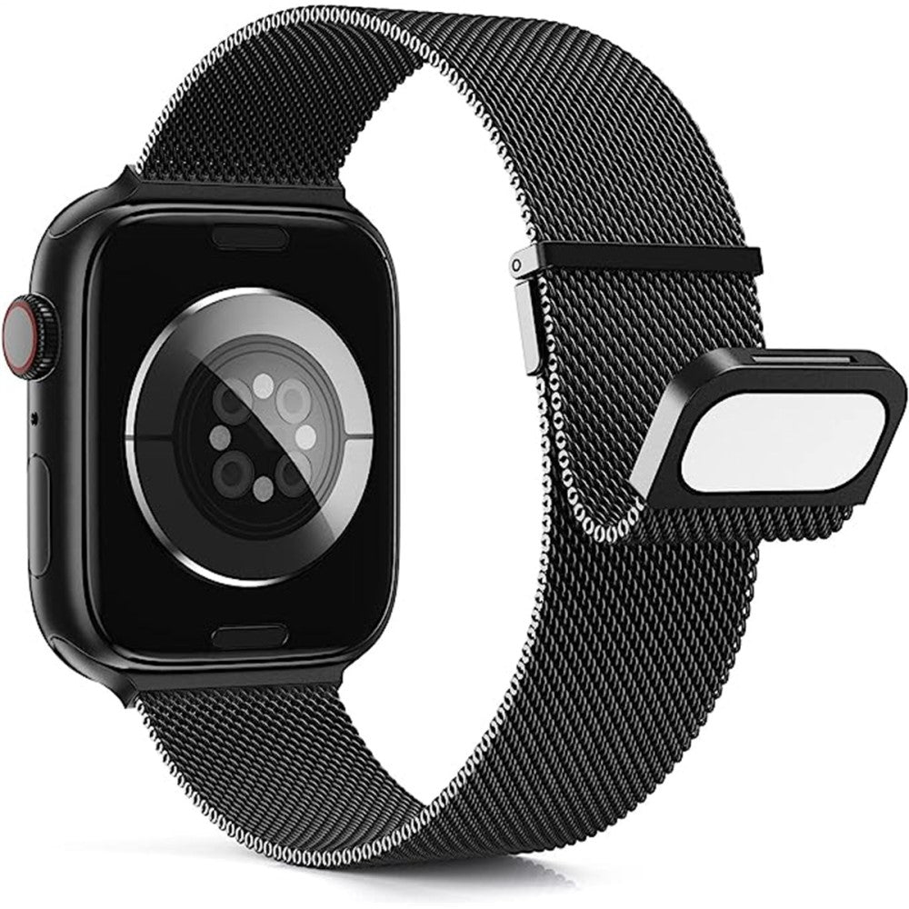 Super Elegant Metal Universal Rem passer til Apple Smartwatch - Sort#serie_1
