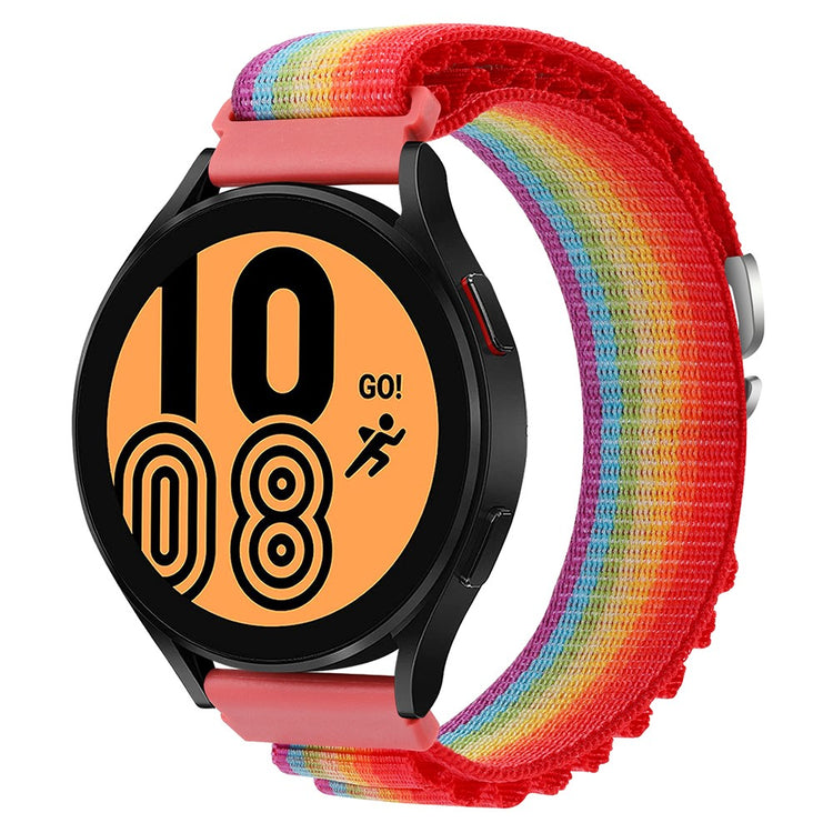 Rigtigt Slidstærk Nylon Universal Rem passer til Smartwatch - Flerfarvet#serie_3