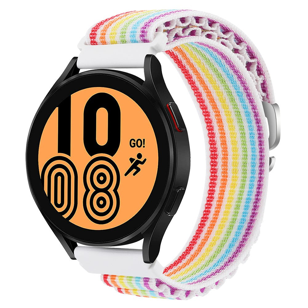Rigtigt Slidstærk Nylon Universal Rem passer til Smartwatch - Flerfarvet#serie_12