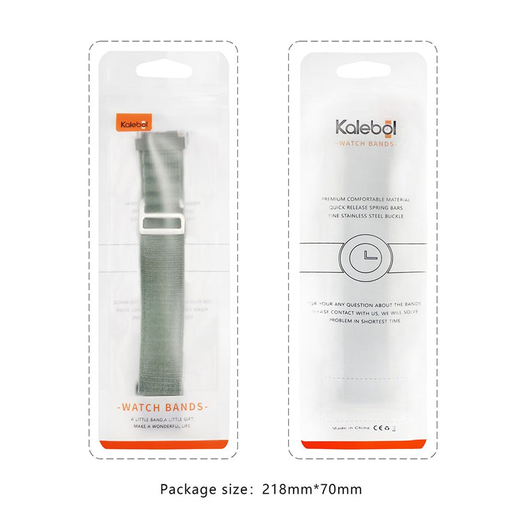 KALEBOL KLB-GSNL-001 Xiaomi Mi Band 7 Pro Nylon Straps Soft Replacement Watch Band - Orange#serie_2