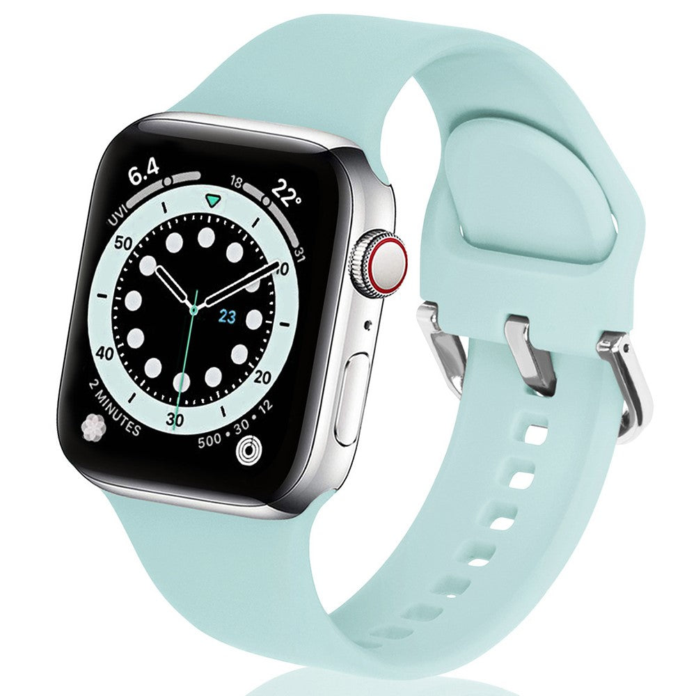 Helt Vildt Pænt Silikone Universal Rem passer til Apple Smartwatch - Grøn#serie_10