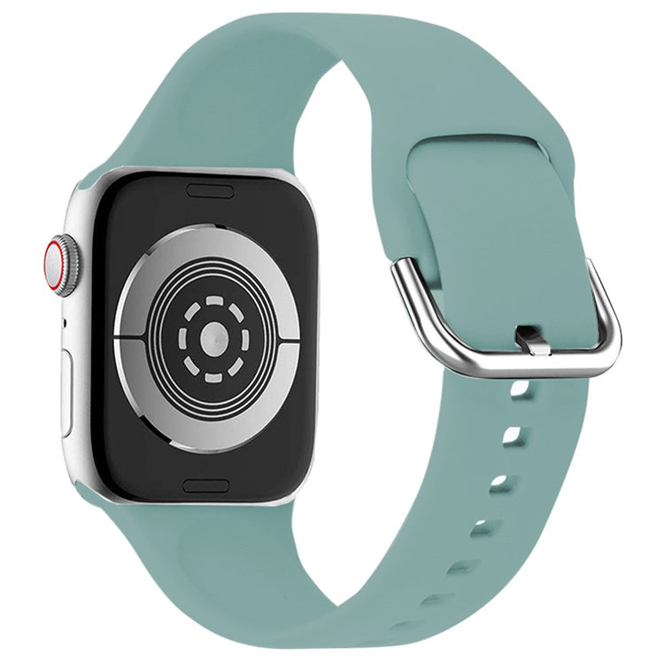 Helt Vildt Pænt Silikone Universal Rem passer til Apple Smartwatch - Grøn#serie_11