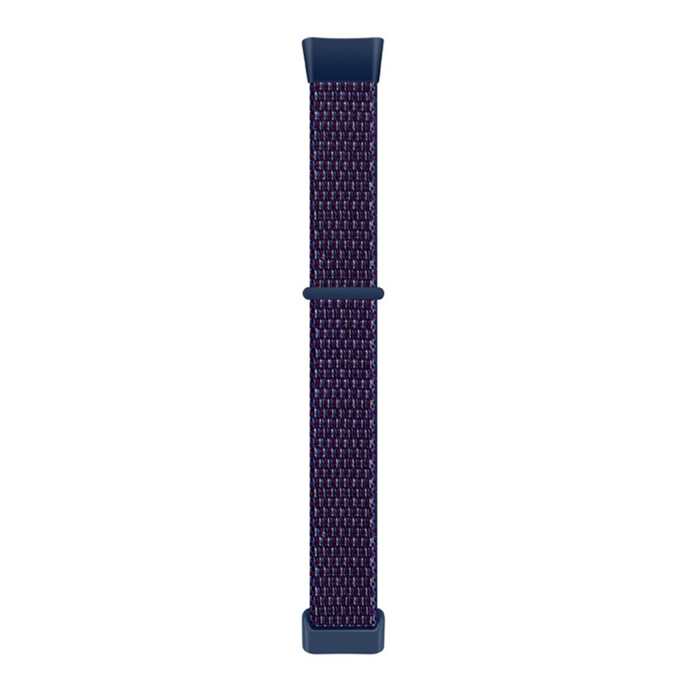 Helt Vildt Nydelig Nylon Rem passer til Fitbit Charge 2 - Blå#serie_8