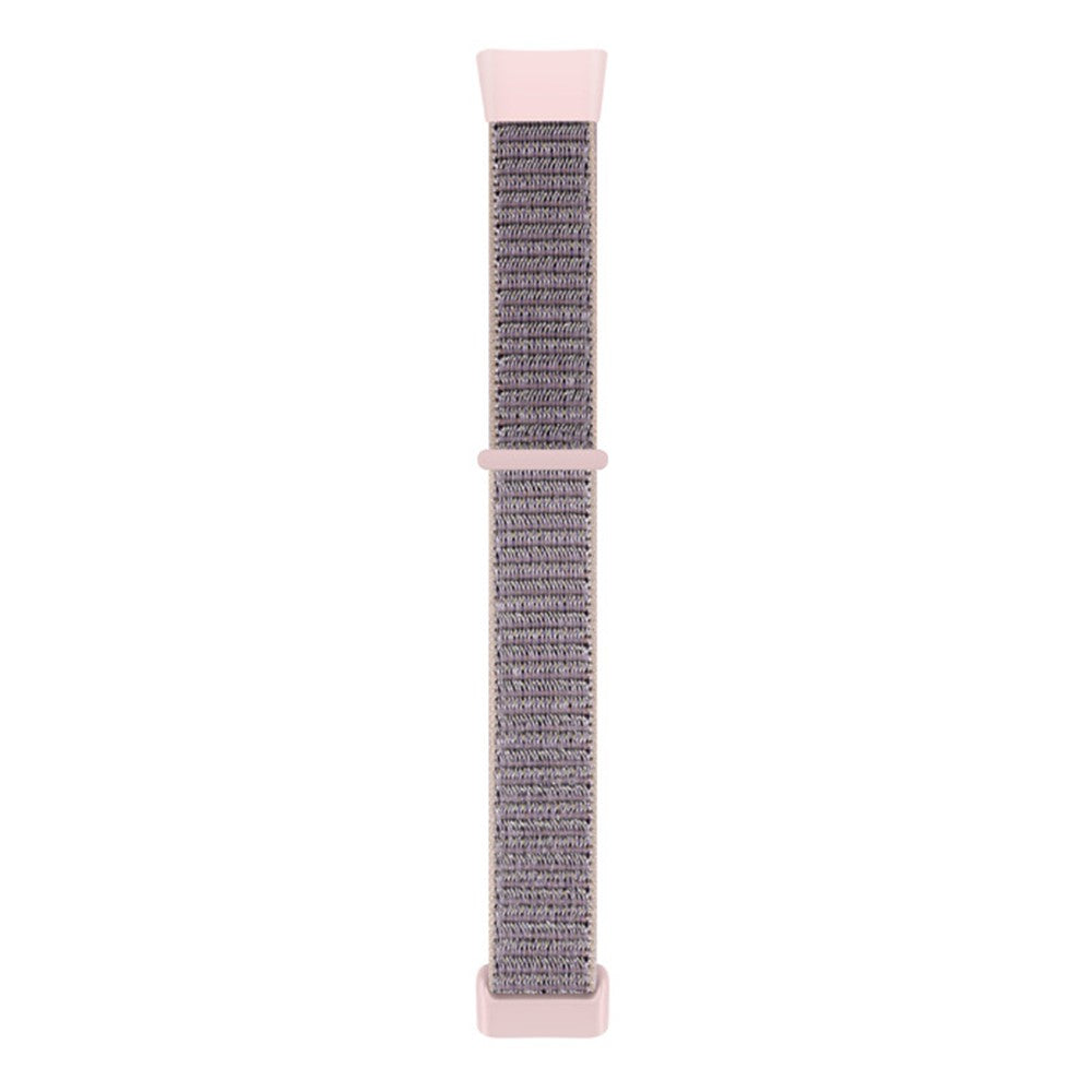 Pænt Nylon Universal Rem passer til Fitbit Charge 5 / Fitbit Charge 6 - Pink#serie_2